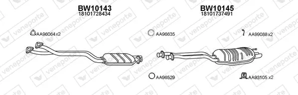 Изпускателна система VENEPORTE           
