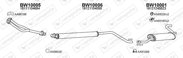 Изпускателна система VENEPORTE           