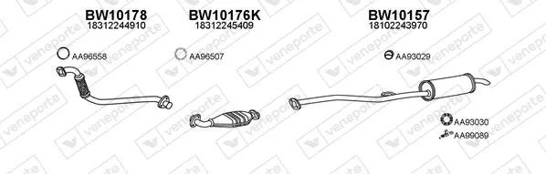Изпускателна система VENEPORTE           