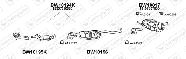 Изпускателна система VENEPORTE           