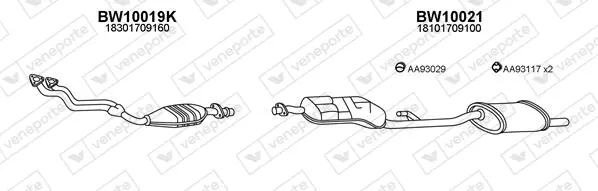 Изпускателна система VENEPORTE           