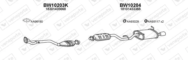 Изпускателна система VENEPORTE           