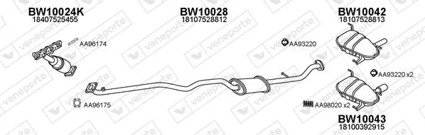 Изпускателна система VENEPORTE           