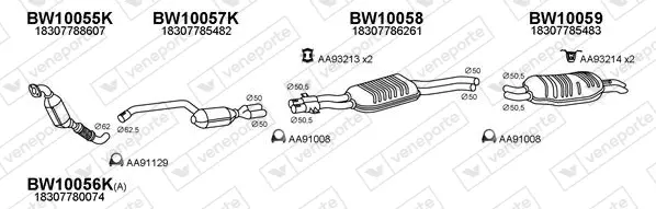 Изпускателна система VENEPORTE           