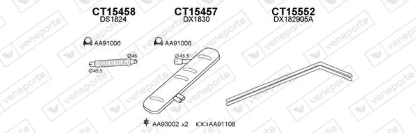 Изпускателна система VENEPORTE           