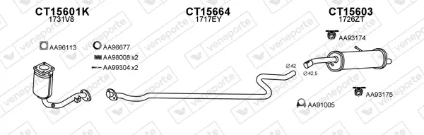 Изпускателна система VENEPORTE           