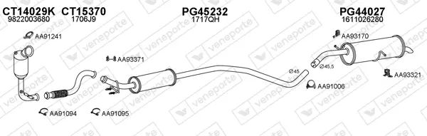Изпускателна система VENEPORTE           