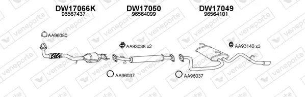 Изпускателна система VENEPORTE           