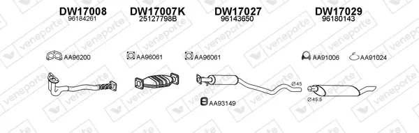 Изпускателна система VENEPORTE           