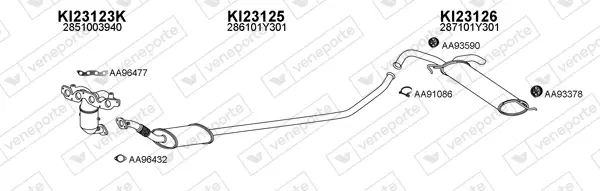Изпускателна система VENEPORTE           