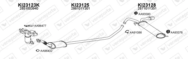 Изпускателна система VENEPORTE           