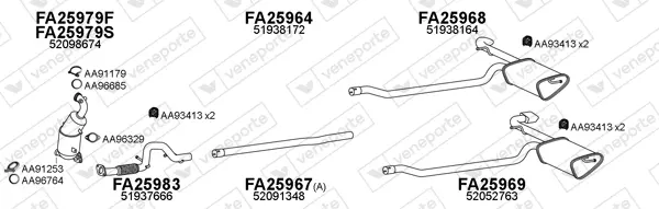 Изпускателна система VENEPORTE           