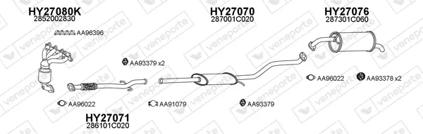 Изпускателна система VENEPORTE           