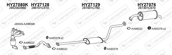 Изпускателна система VENEPORTE           