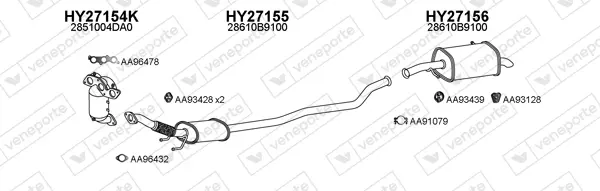 Изпускателна система VENEPORTE           