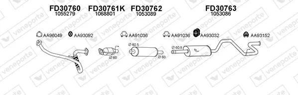 Изпускателна система VENEPORTE           
