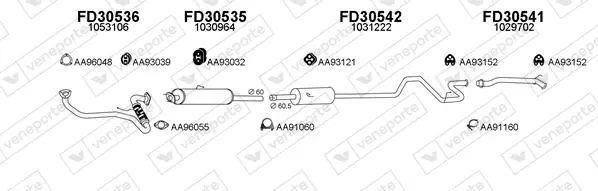 Изпускателна система VENEPORTE           