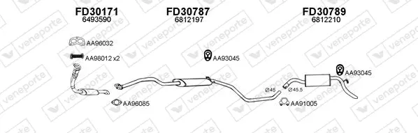 Изпускателна система VENEPORTE           