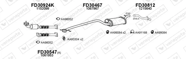 Изпускателна система VENEPORTE           