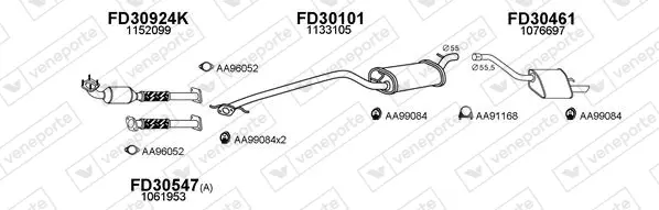Изпускателна система VENEPORTE           