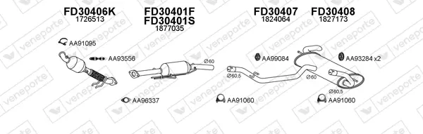 Изпускателна система VENEPORTE           