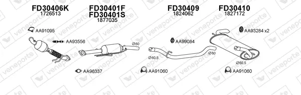 Изпускателна система VENEPORTE           