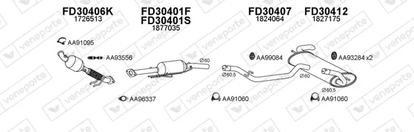 Изпускателна система VENEPORTE           