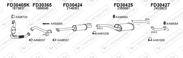 Изпускателна система VENEPORTE           