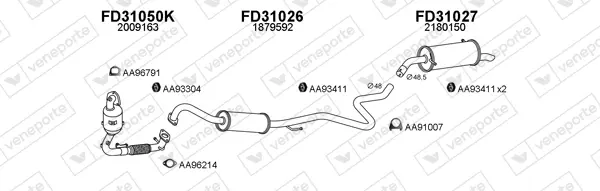 Изпускателна система VENEPORTE           