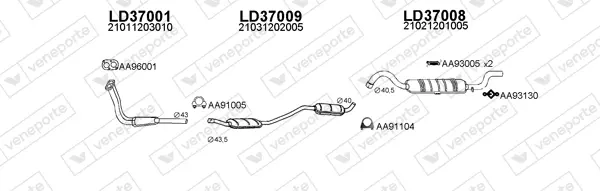 Изпускателна система VENEPORTE           