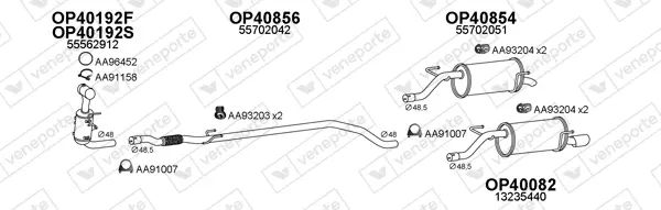 Изпускателна система VENEPORTE           
