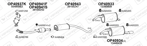 Изпускателна система VENEPORTE           