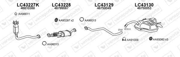 Изпускателна система VENEPORTE           