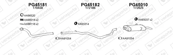 Изпускателна система VENEPORTE           