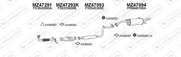 Изпускателна система VENEPORTE           