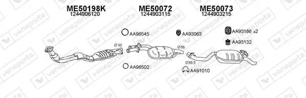 Изпускателна система VENEPORTE           