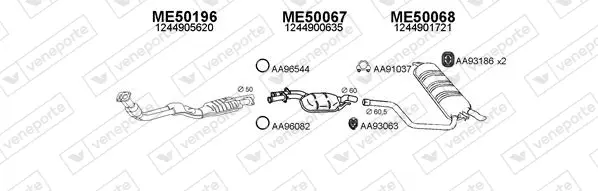 Изпускателна система VENEPORTE           