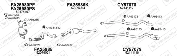 Изпускателна система VENEPORTE           