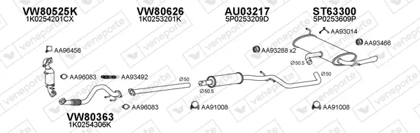 Изпускателна система VENEPORTE           