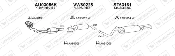 Изпускателна система VENEPORTE           