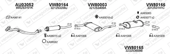 Изпускателна система VENEPORTE           