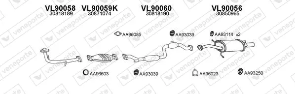 Изпускателна система VENEPORTE           