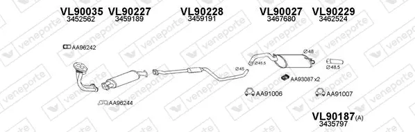 Изпускателна система VENEPORTE           