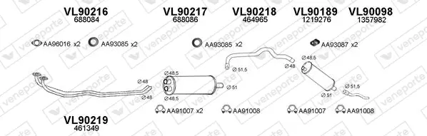 Изпускателна система VENEPORTE           