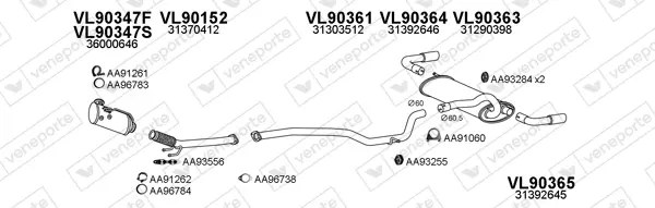 Изпускателна система VENEPORTE           