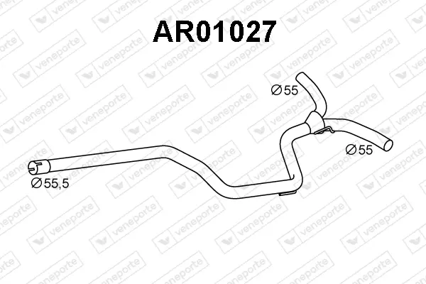 изпускателна тръба VENEPORTE           