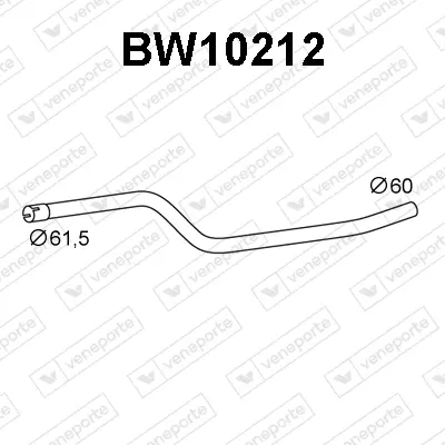 изпускателна тръба VENEPORTE           