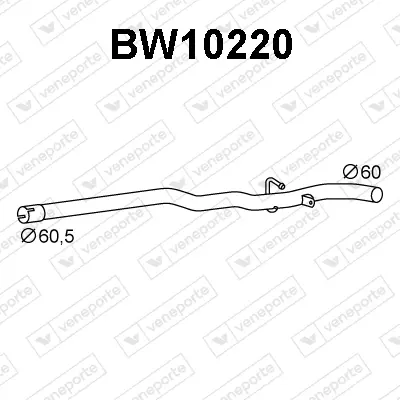 изпускателна тръба VENEPORTE           