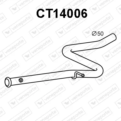 изпускателна тръба VENEPORTE           