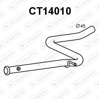 изпускателна тръба VENEPORTE           